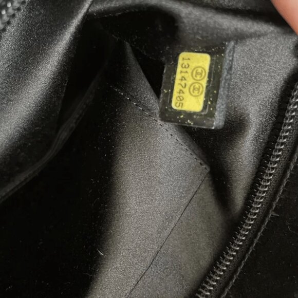 Chanel Satin Party Cocktail Small purse bag camellia Crystals rhinestones - Picture 9 of 9